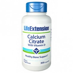 Calcium Citrate (Citrato de Cálcio) Life Extension