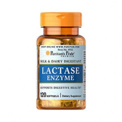 Lactase Super Enzima 125mg (Intolerância a Lactose) Puritan