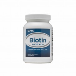 GNC Biotina 5.000mcg (Queda de Cabelo) 240 
