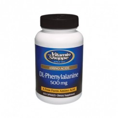 DL-Fenilalanina 500mg (Anti-Stress) Vitamin Shoppe
