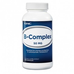 GNC Vitamina Complexo-B 50mg (Energia + Anti-Stress)