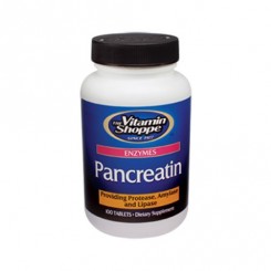 Pancreatina 350mg (Enzima Pancreática) Vitamin Shoppe