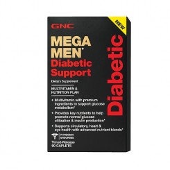 GNC Mega Men Diabetes (Multivitaminico Masculino Especial)